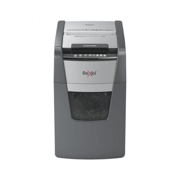 Шредер Rexel Optimum AutoFeed 150M черный