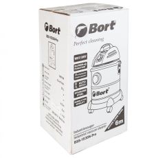 Строительный пылесос Bort BSS-1530N-Pro 1400 Вт серебристый